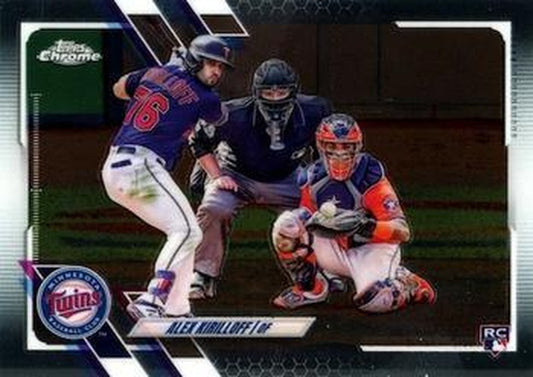 #170 Alex Kirilloff - Minnesota Twins - 2021 Topps Chrome Baseball