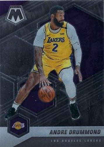 #170 Andre Drummond - Los Angeles Lakers - 2020-21 Panini Mosaic Basketball