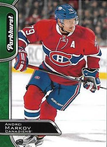 #170 Andrei Markov - Montreal Canadiens - 2016-17 Parkhurst Hockey