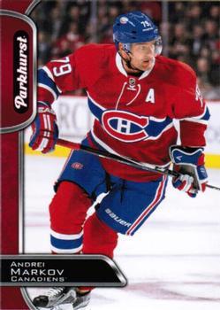 #170 Andrei Markov - Montreal Canadiens - 2016-17 Parkhurst - Red Hockey