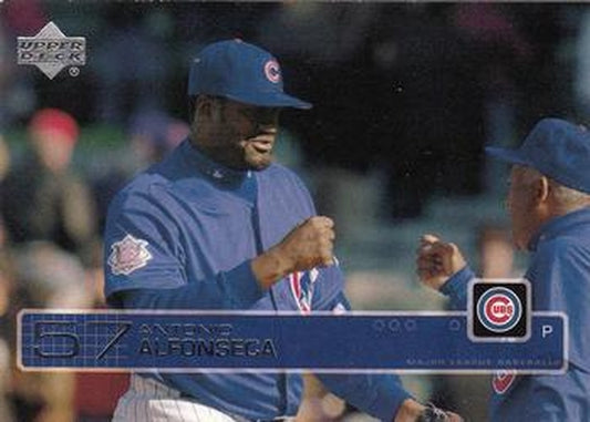 #170 Antonio Alfonseca - Chicago Cubs - 2003 Upper Deck Baseball