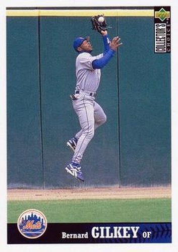 #170 Bernard Gilkey - New York Mets - 1997 Collector's Choice Baseball
