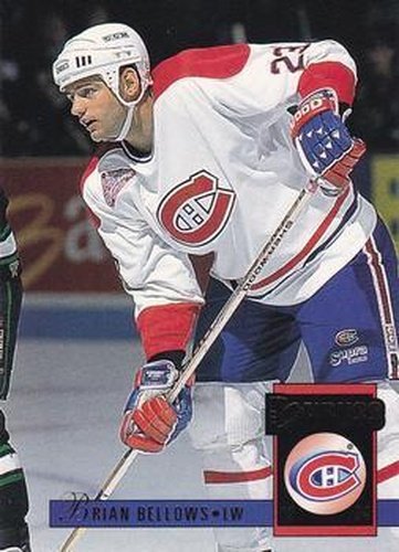 #170 Brian Bellows - Montreal Canadiens - 1993-94 Donruss Hockey