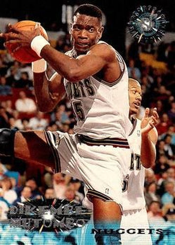 #170 Dikembe Mutombo - Denver Nuggets - 1995-96 Stadium Club Basketball