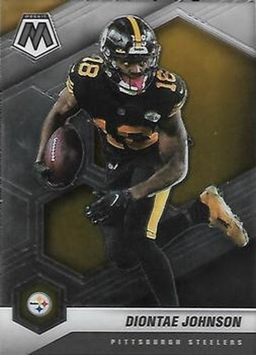 #170 Diontae Johnson - Pittsburgh Steelers - 2021 Panini Mosaic Football