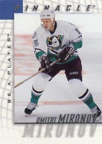 #170 Dmitri Mironov - Anaheim Mighty Ducks - 1997-98 Pinnacle Be a Player Hockey