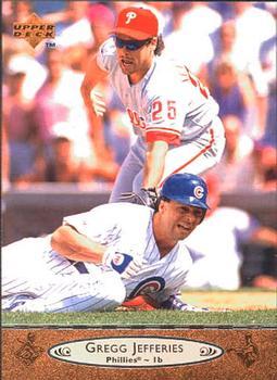 #170 Gregg Jefferies - Philadelphia Phillies - 1996 Upper Deck Baseball