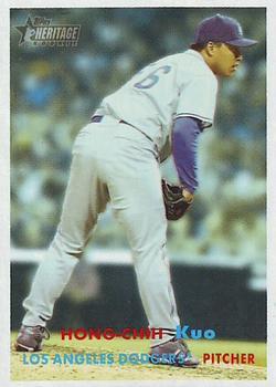 #170 Hong-Chih Kuo - Los Angeles Dodgers - 2006 Topps Heritage Baseball