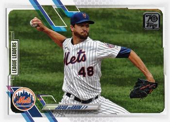 #170 Jacob deGrom - New York Mets - 2021 Topps Baseball