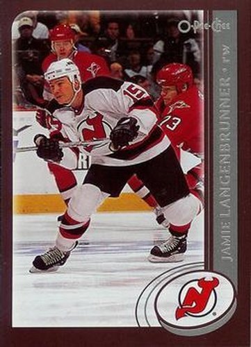 #170 Jamie Langenbrunner - New Jersey Devils - 2002-03 O-Pee-Chee Hockey