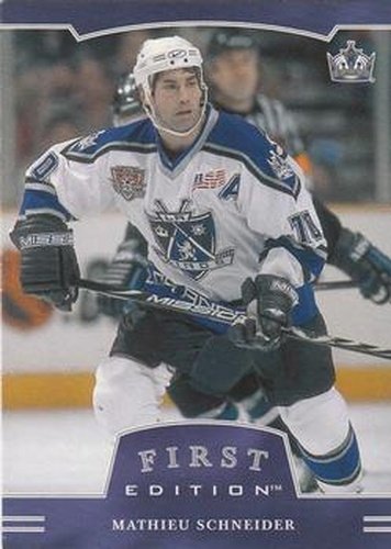 #170 Mathieu Schneider - Los Angeles Kings - 2002-03 Be a Player First Edition Hockey