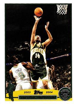 #170 Predrag Drobnjak - Seattle SuperSonics - 2003-04 Topps Basketball