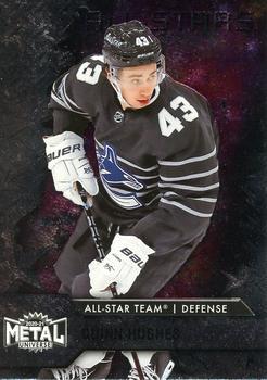 #170 Quinn Hughes - Vancouver Canucks - 2020-21 Skybox Metal Universe Hockey