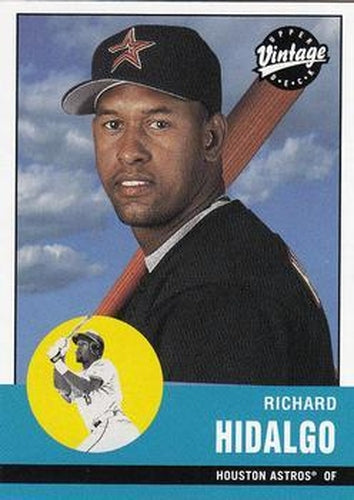 #170 Richard Hidalgo - Houston Astros - 2001 Upper Deck Vintage Baseball
