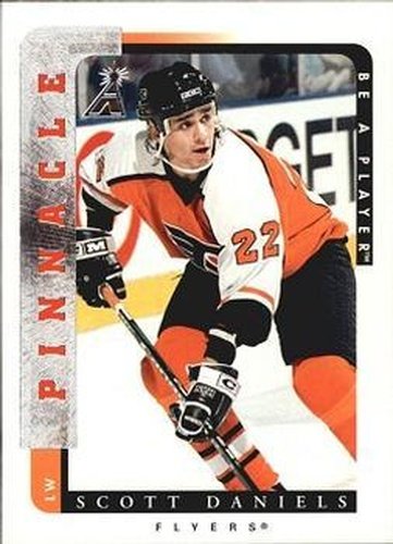 #170 Scott Daniels - Philadelphia Flyers - 1996-97 Pinnacle Be a Player Hockey