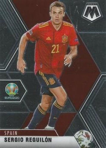 #170 Sergio Reguilon - Spain - 2021 Panini Mosaic UEFA EURO Soccer