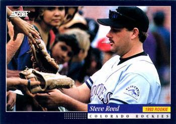 #170 Steve Reed - Colorado Rockies -1994 Score Baseball