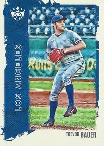 #170 Trevor Bauer - Los Angeles Dodgers - 2021 Panini Diamond Kings Baseball