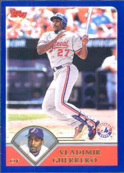 #170 Vladimir Guerrero - Montreal Expos - 2003 Topps Baseball