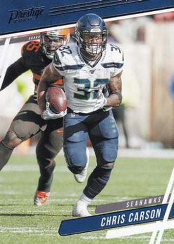 #170 Chris Carson - Seattle Seahawks - 2020 Panini Prestige Football