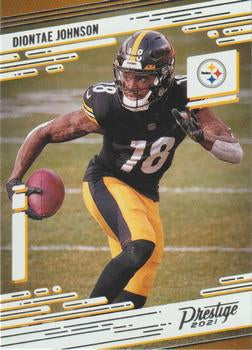 #170 Diontae Johnson - Pittsburgh Steelers - 2021 Panini Prestige Football