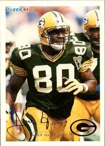 #170 Jackie Harris - Green Bay Packers - 1994 Fleer Football