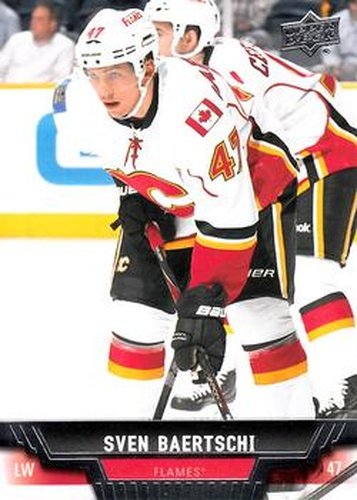 #170 Sven Baertschi - Calgary Flames - 2013-14 Upper Deck Hockey
