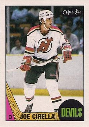 #170 Joe Cirella - New Jersey Devils - 1987-88 O-Pee-Chee Hockey