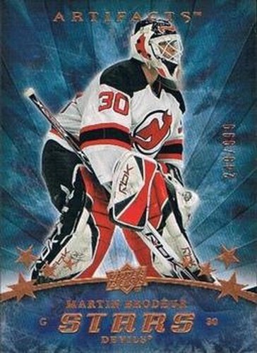 #170 Martin Brodeur - New Jersey Devils - 2008-09 Upper Deck Artifacts Hockey