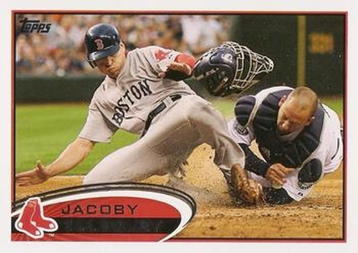 #170 Jacoby Ellsbury - Boston Red Sox - 2012 Topps Baseball