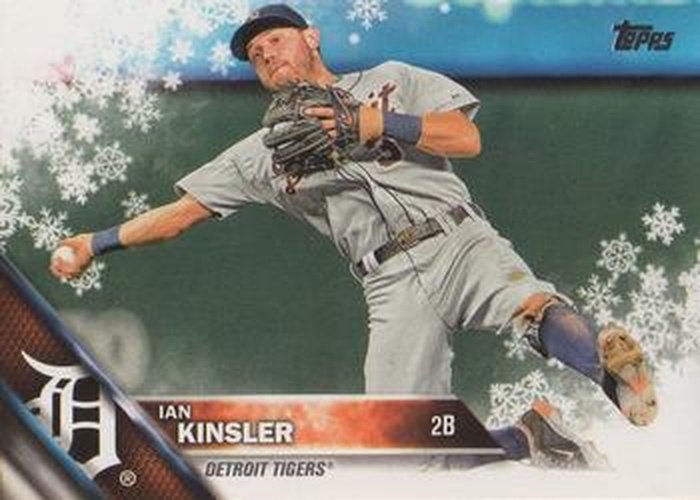 #HMW170 Ian Kinsler - Detroit Tigers - 2016 Topps Holiday Baseball