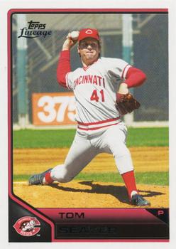 #170 Tom Seaver - Cincinnati Reds - 2011 Topps Lineage Baseball