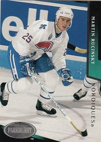 #170 Martin Rucinsky - Quebec Nordiques - 1993-94 Parkhurst Hockey