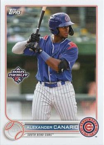 #PD-170 Alexander Canario - South Bend Cubs - 2022 Topps Pro Debut Baseball