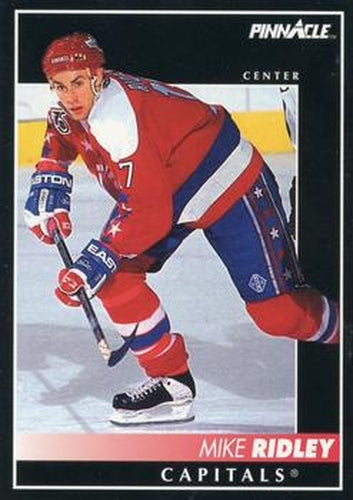 #170 Mike Ridley - Washington Capitals - 1992-93 Pinnacle Canadian Hockey