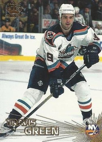 #170 Travis Green - New York Islanders - 1997-98 Pacific Crown Hockey