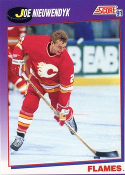 #170 Joe Nieuwendyk - Calgary Flames - 1991-92 Score American Hockey