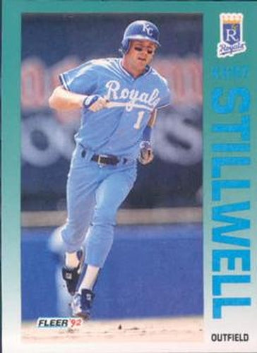 #170 Kurt Stillwell - Kansas City Royals - 1992 Fleer Baseball