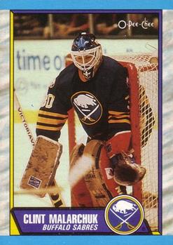 #170 Clint Malarchuk - Buffalo Sabres - 1989-90 O-Pee-Chee Hockey