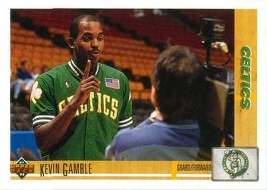 #170 Kevin Gamble - Boston Celtics - 1991-92 Upper Deck Basketball