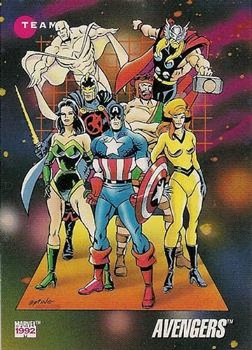 #171 Avengers - 1992 Impel Marvel Universe