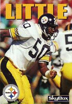 #171 David Little - Pittsburgh Steelers - 1992 SkyBox Impact Football