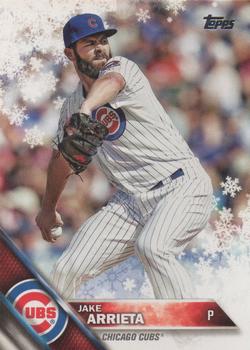 #HMW171 Jake Arrieta - Chicago Cubs - 2016 Topps Holiday Baseball