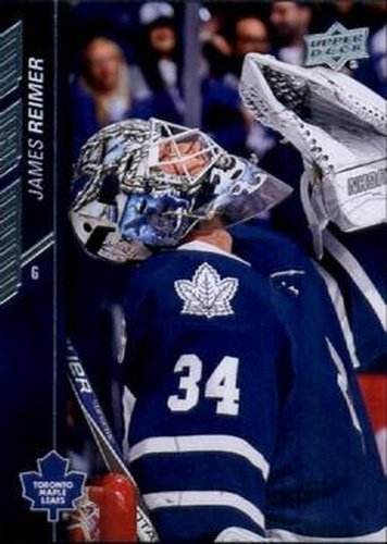 #171 James Reimer - Toronto Maple Leafs - 2015-16 Upper Deck Hockey