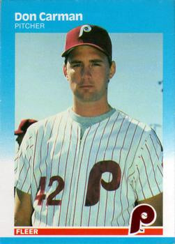 #171 Don Carman - Philadelphia Phillies - 1987 Fleer Baseball