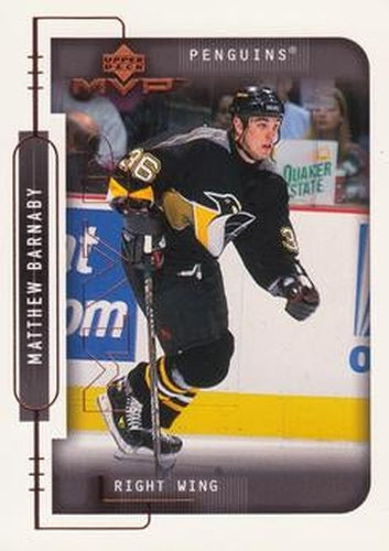 #171 Matthew Barnaby - Pittsburgh Penguins - 1999-00 Upper Deck MVP Hockey