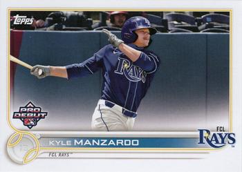 #PD-171 Kyle Manzardo - FCL Rays - 2022 Topps Pro Debut Baseball