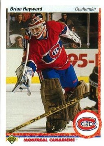 #171 Brian Hayward - Montreal Canadiens - 1990-91 Upper Deck Hockey