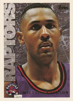 #171 Willie Anderson - Toronto Raptors - 1995-96 Topps Basketball