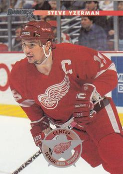 #171 Steve Yzerman - Detroit Red Wings - 1996-97 Donruss Hockey